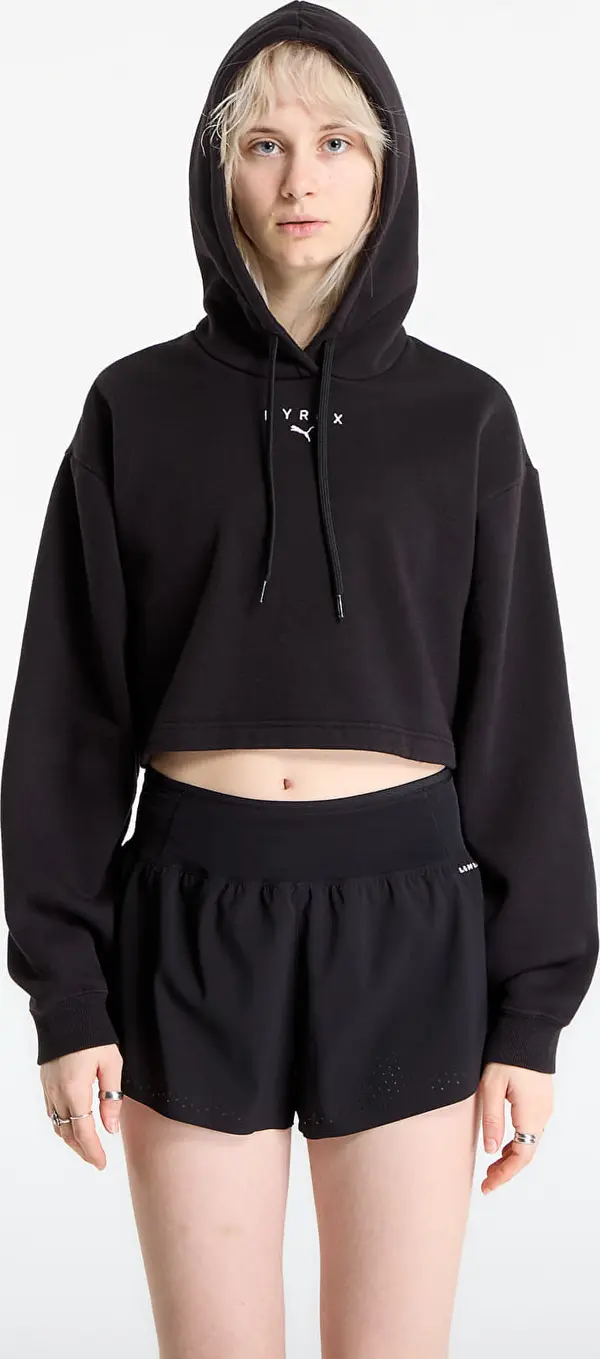 Puma Mikina Puma W HYROX Heavyweight Hoodie Puma Black M
