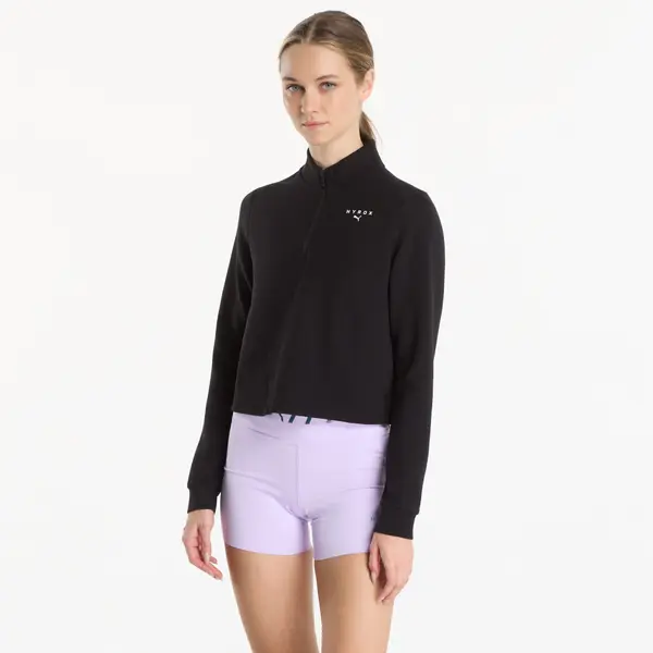 Puma Mikina Puma W Puma X Hyrox Cloudspun 1/4 Zip Puma Black S