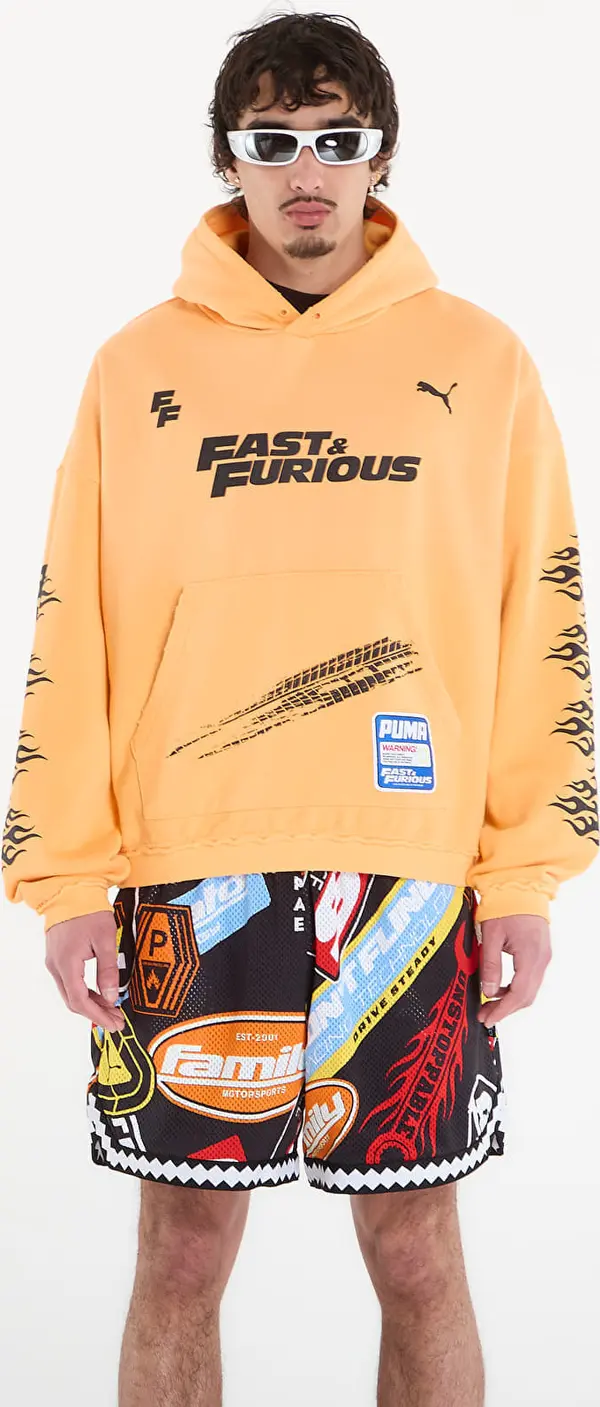 Puma Mikina Puma x Fast & Furious Hoodie Heat Fire M