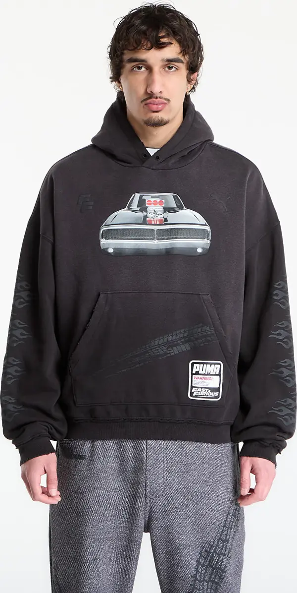 Puma Mikina Puma x Fast & Furious Hoodie Puma Black XL