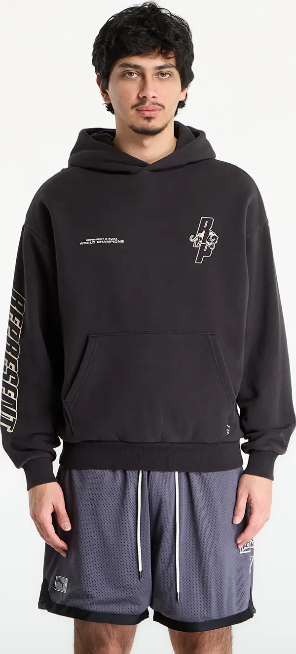 Puma Mikina Puma x Represent LS Hoodie PUMA Black XL