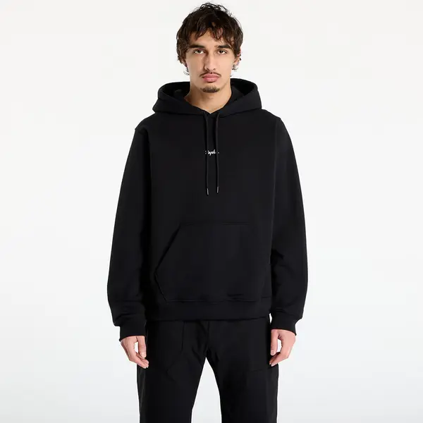 Rapha Mikina Rapha Men's Heavyweight Cotton Hoodie Black/ White L