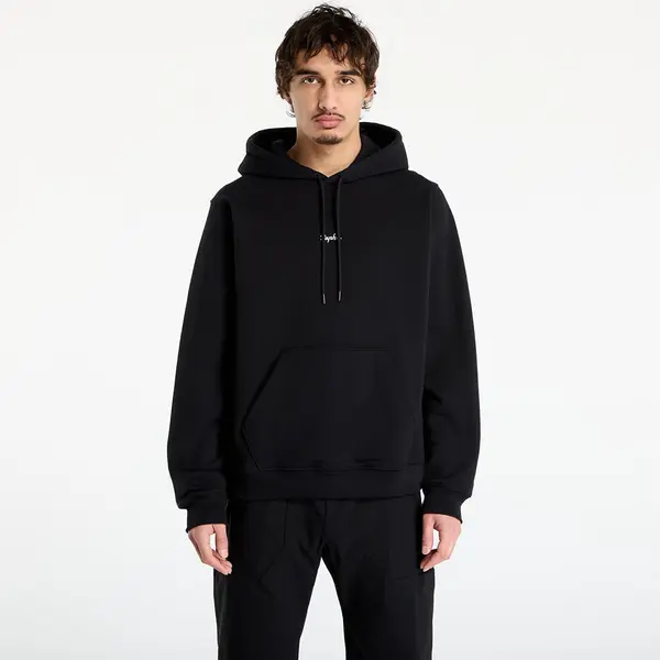 Rapha Mikina Rapha Men's Heavyweight Cotton Hoodie Black/ White S