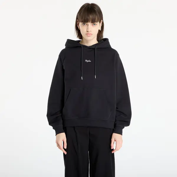 Rapha Mikina Rapha Women's Cotton Hoodie Black/ White S