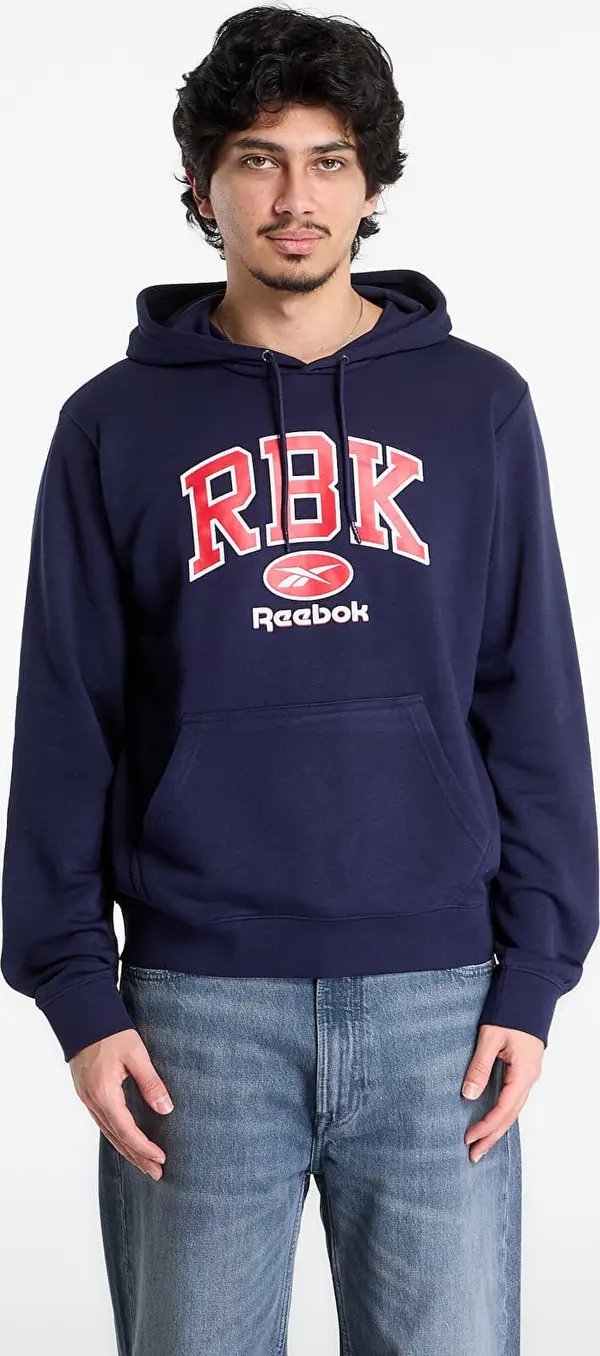 Reebok Mikina Reebok Collegiate Hoodie Vector Navy XL