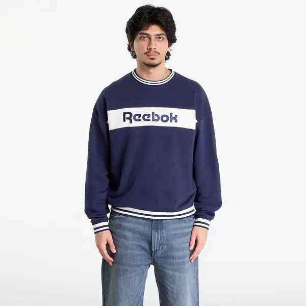 Reebok Mikina Reebok Lawn Club Crew Sweat Vector Navy XL