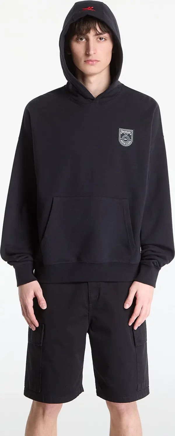 Reebok Mikina Reebok Street Sport Hoodie Black XL