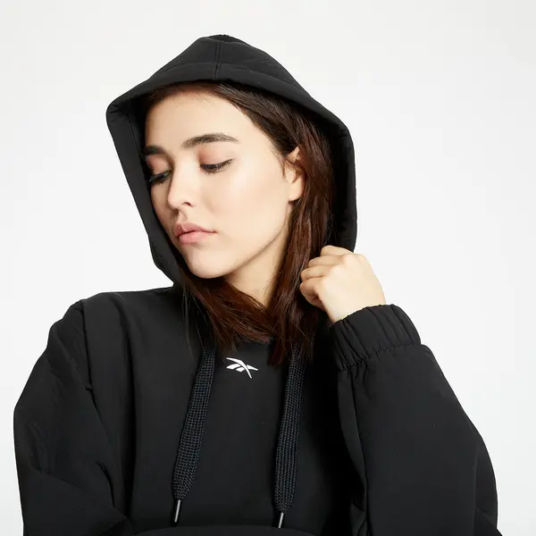 Reebok Mikina Reebok TS Edgeworks Hoodie Black M