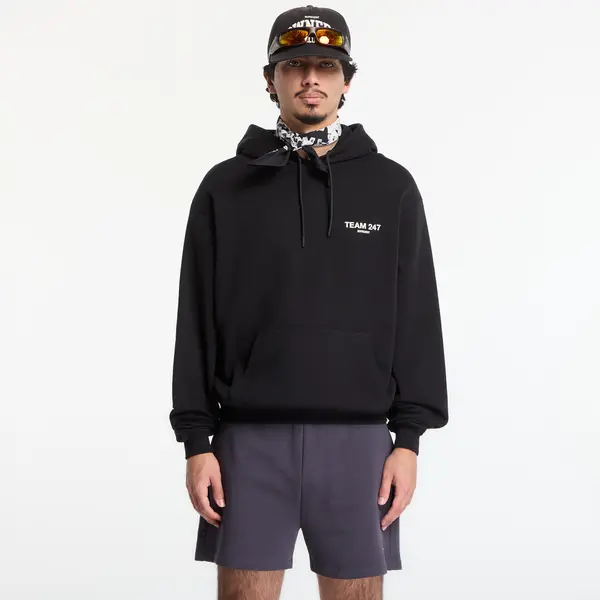 REPRESENT Mikina REPRESENT 247 Team Oversized Hood UNISEX Jet Black S