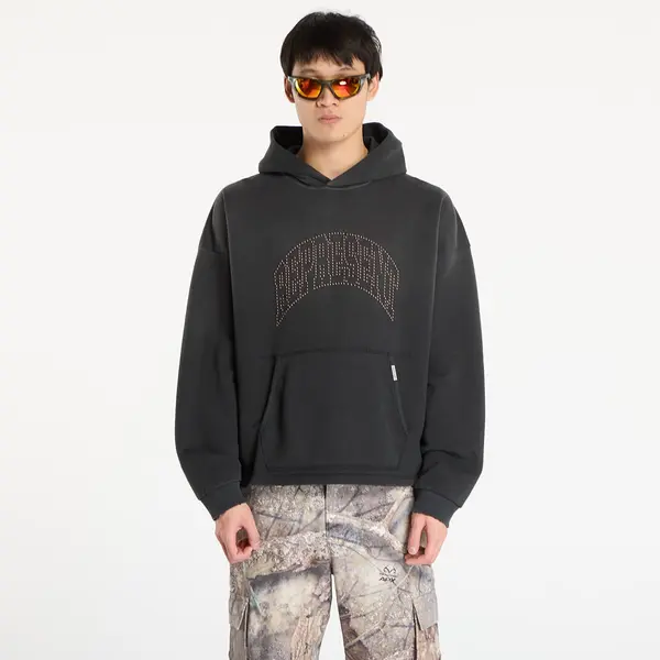 REPRESENT Mikina REPRESENT Embellished Hoodie UNISEX Stained Black M