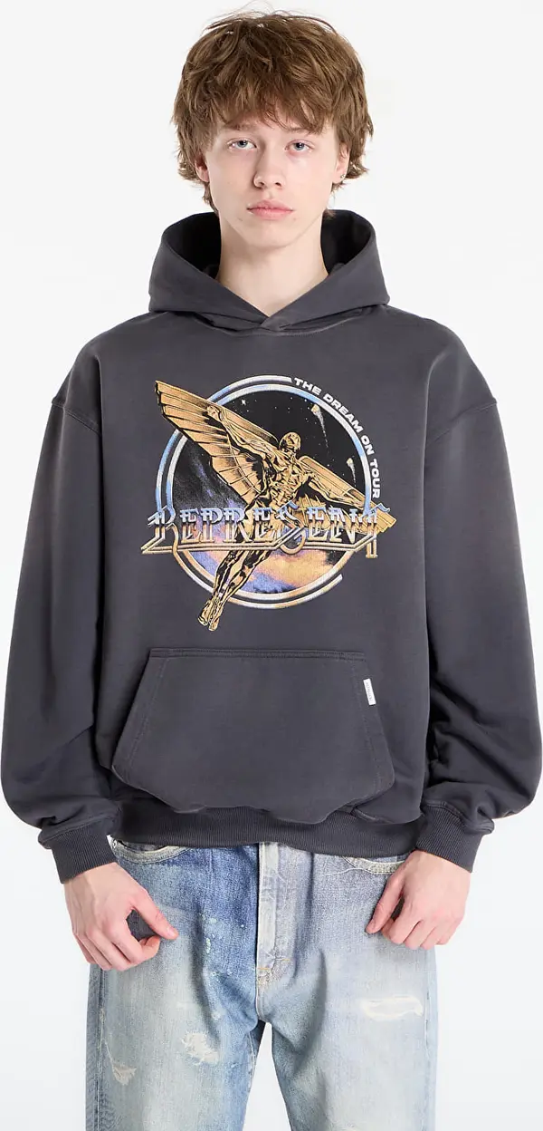 REPRESENT Mikina REPRESENT Golden Tour Hoodie UNISEX Sun Fade Grey L