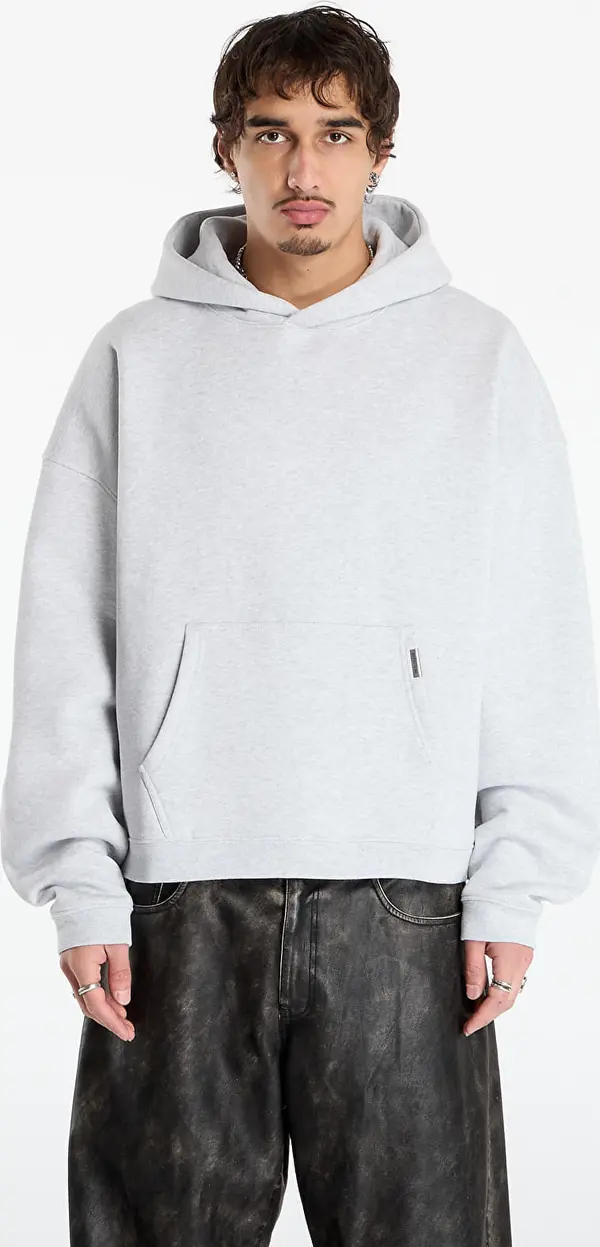 REPRESENT Mikina REPRESENT Initial Boxy Oversized Hoodie UNISEX Ice Grey Marl XS