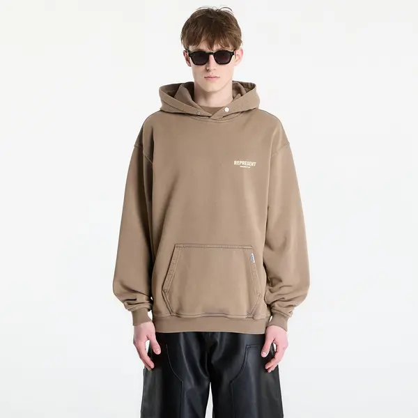 REPRESENT Mikina REPRESENT Owners Club Hoodie Almond L