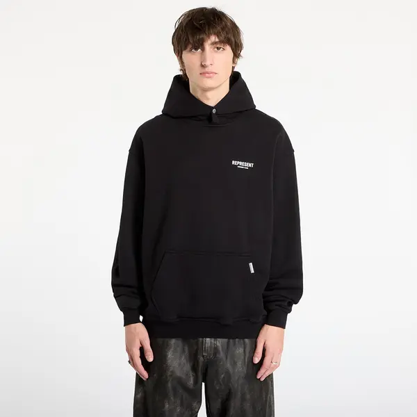 REPRESENT Mikina REPRESENT Owners Club Hoodie Black L