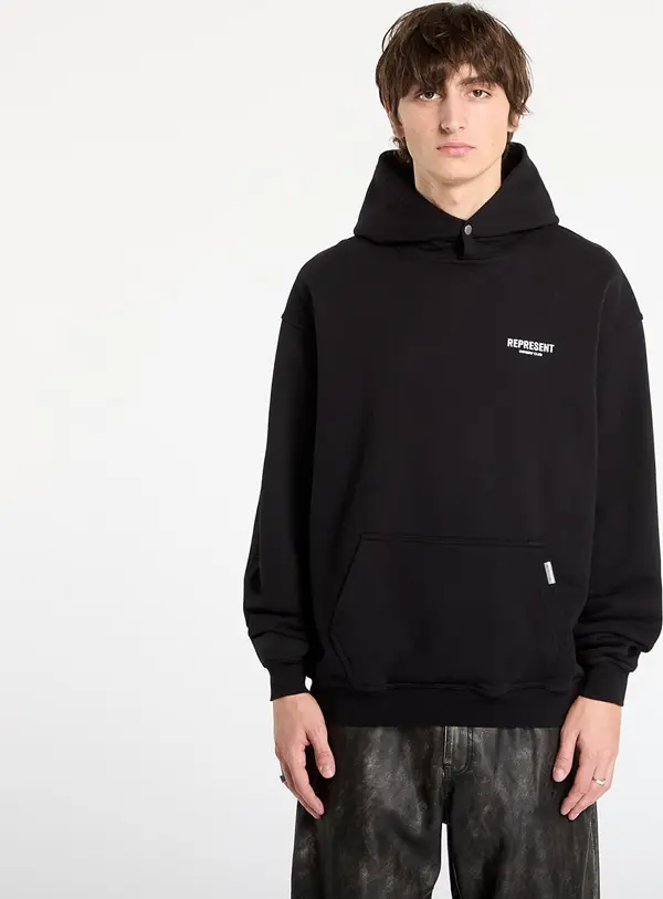 REPRESENT Mikina REPRESENT Owners Club Hoodie Black M