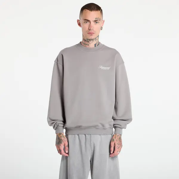 REPRESENT Mikina REPRESENT Owners Club Script Sweater Slate XXL