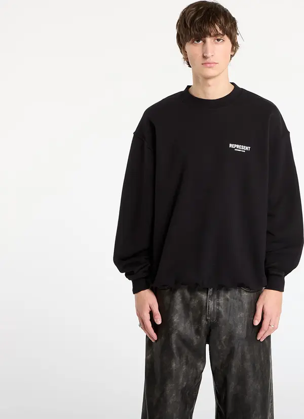 REPRESENT Mikina REPRESENT Owners Club Sweater Black M