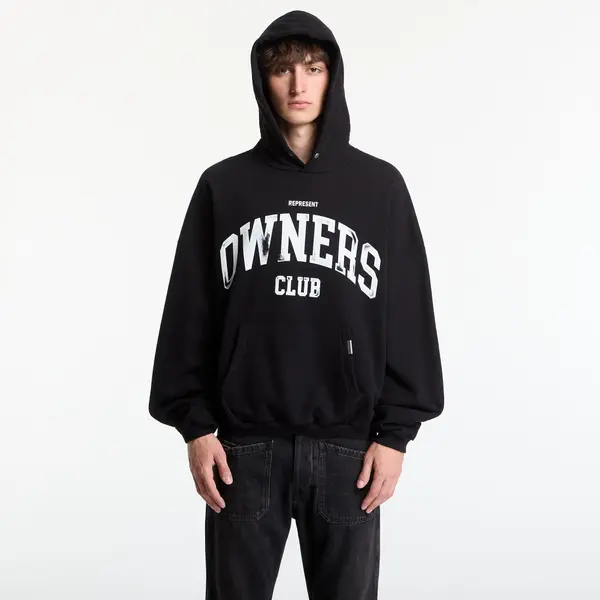 REPRESENT Mikina REPRESENT Owners Hoodie UNISEX Jet Black L