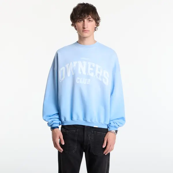 REPRESENT Mikina REPRESENT Owners Sweatshirt UNISEX Sky Blue XXL