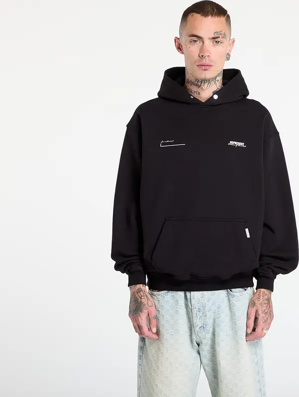 REPRESENT Mikina REPRESENT Patron Of The Club Hoodie Black XXL
