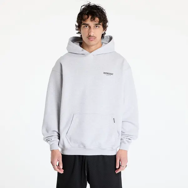 REPRESENT Mikina REPRESENT Represent Owners Club Hoodie Ash Grey S
