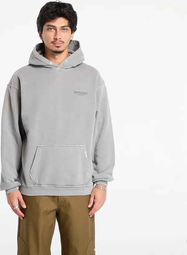 REPRESENT Mikina REPRESENT Represent Owners Club Hoodie Ultimate Grey XL