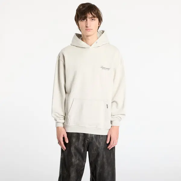 REPRESENT Mikina REPRESENT Represent Owners Club Script Hoodie Cream Marl S