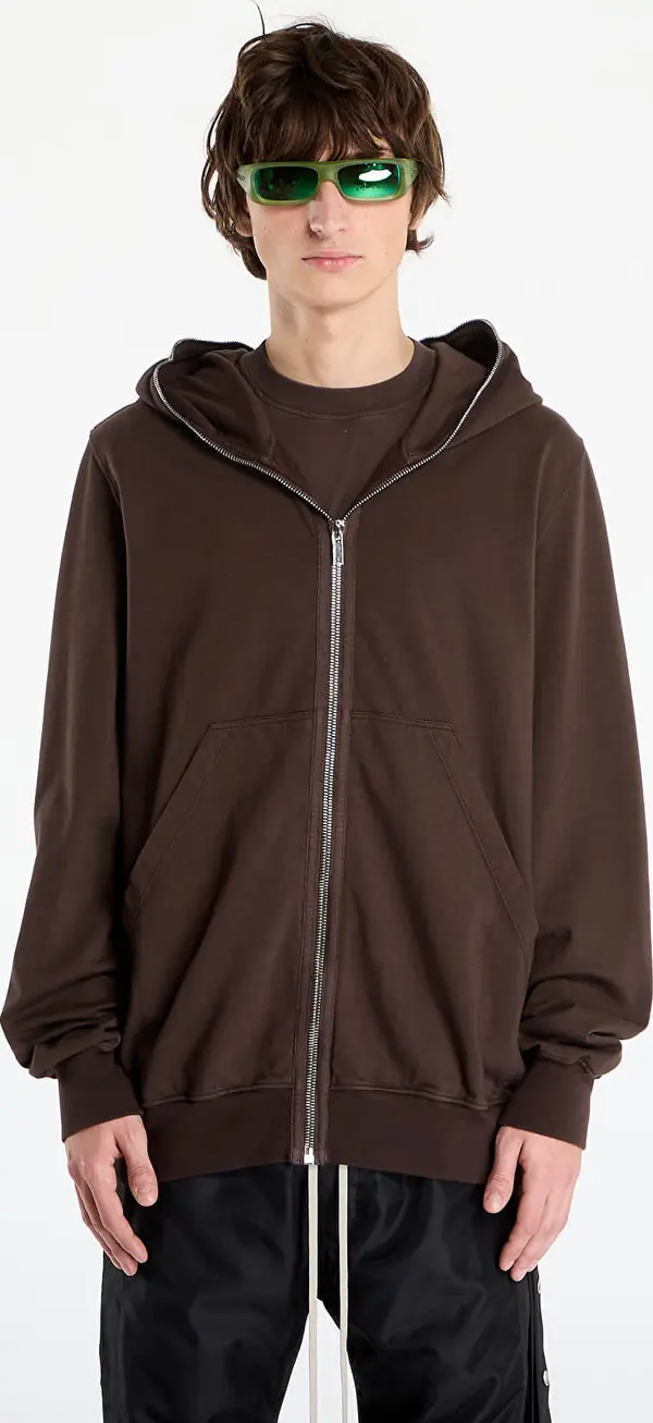 Rick Owens DRKSHDW Mikina Rick Owens DRKSHDW Jumbo Gimp Hoodie Dark Dust L