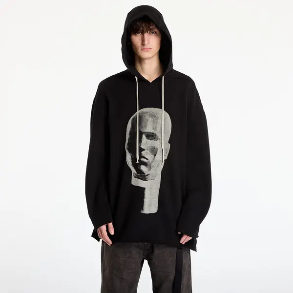 Rick Owens DRKSHDW Mikina Rick Owens DRKSHDW Peter Hoodie Black/ Pearl S