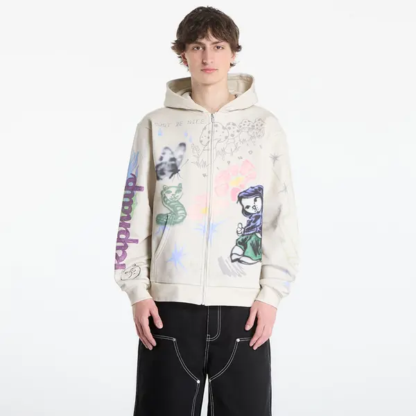RIPNDIP Mikina RIPNDIP Goosebumps Zip Hoodie Bone M