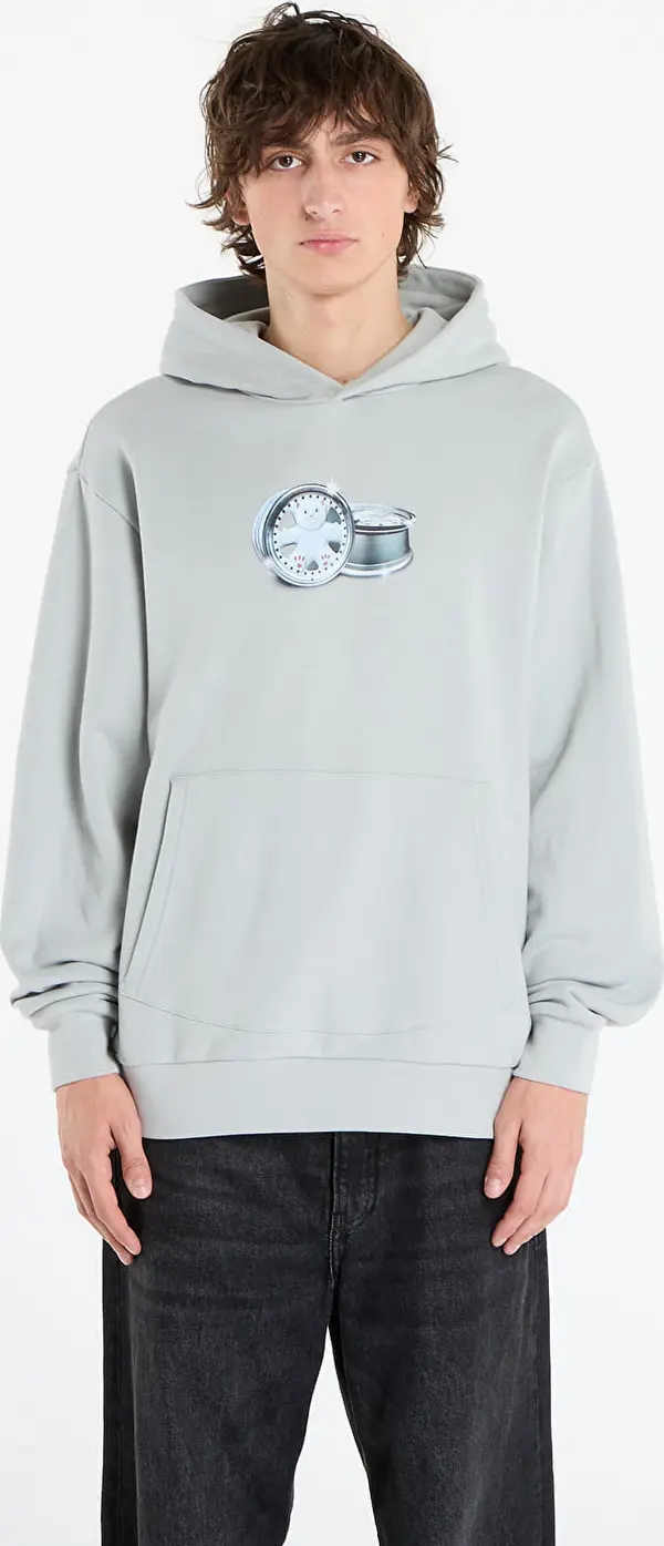 RIPNDIP Mikina RIPNDIP Nerm On Wheels Hoodie Grey L