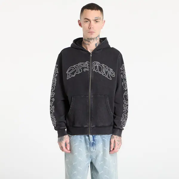 RIPNDIP Mikina RIPNDIP Pretty Flacko Zip Hoodie Black/ Charcoal XL