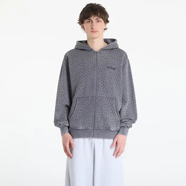 RIPNDIP Mikina RIPNDIP Ripngems Zip Up Hoodie Charcoal Wash M