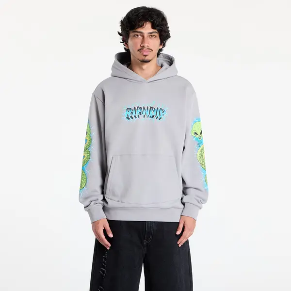 RIPNDIP Mikina RIPNDIP Skull And Bones Hoodie Charcoal S