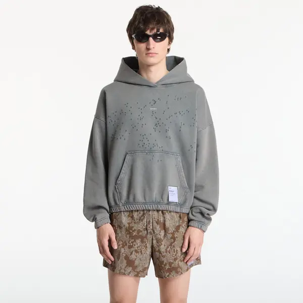 Satisfy Mikina Satisfy MothTech Hoodie Faded Black M