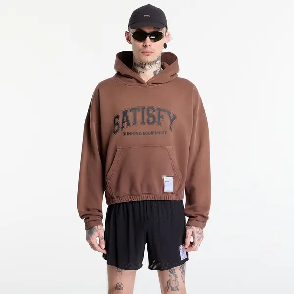 Satisfy Mikina Satisfy SoftCell Hoodie Sun Bleached Rocky Road S