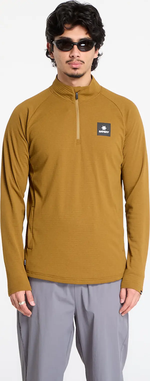 SAYSKY Mikina SAYSKY Blaze Half Zip Light Fleece Camel L