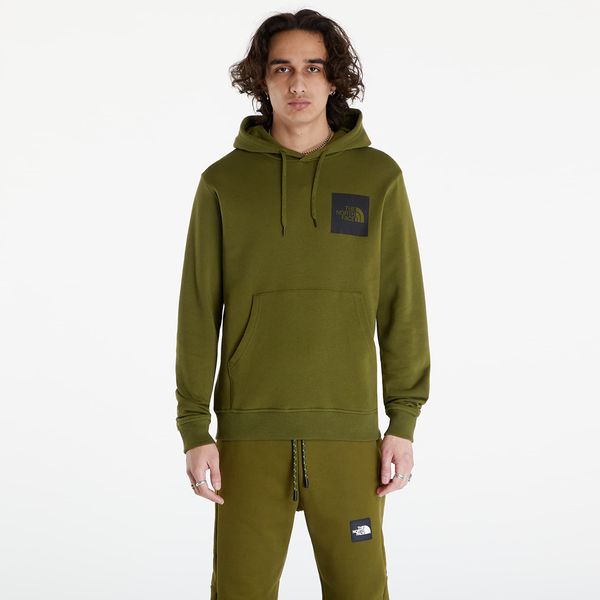 The North Face Mikina The North Face Fine Hoodie Forest Olive XL