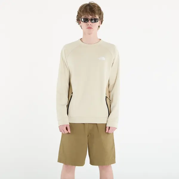 The North Face Mikina The North Face M Mountain Athletics Fleece Crew Desert Stone/ Khaki Stone XL