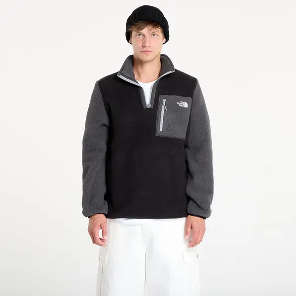 The North Face Mikina The North Face M Yumiori 1/4 Zip TNF Black/ Asphalt Grey S