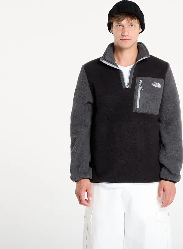 The North Face Mikina The North Face M Yumiori 1/4 Zip TNF Black/ Asphalt Grey S