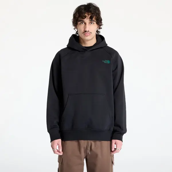 The North Face Mikina The North Face Raglan Box Nse Tailgrid Infill Hoodie TNF Black/ Deep Nori Tra M