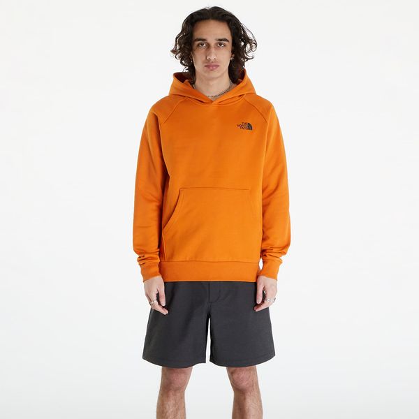 The North Face Mikina The North Face Raglan Red Box Hoodie Desert Rust XL