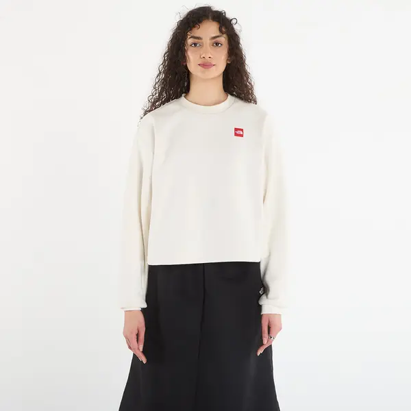 The North Face Mikina The North Face Redbox Crew White Dune S
