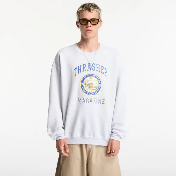 Thrasher Mikina Thrasher Dropout Crewneck Grey XL