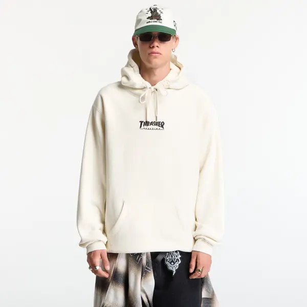 Thrasher Mikina Thrasher Heavyweight Embroidered Mag Logo Hoodie Beige XL
