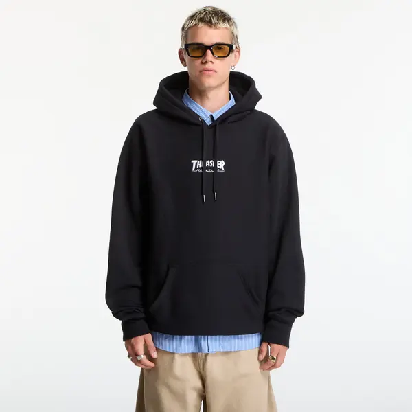 Thrasher Mikina Thrasher Heavyweight Embroidered Mag Logo Hoodie Black XXL