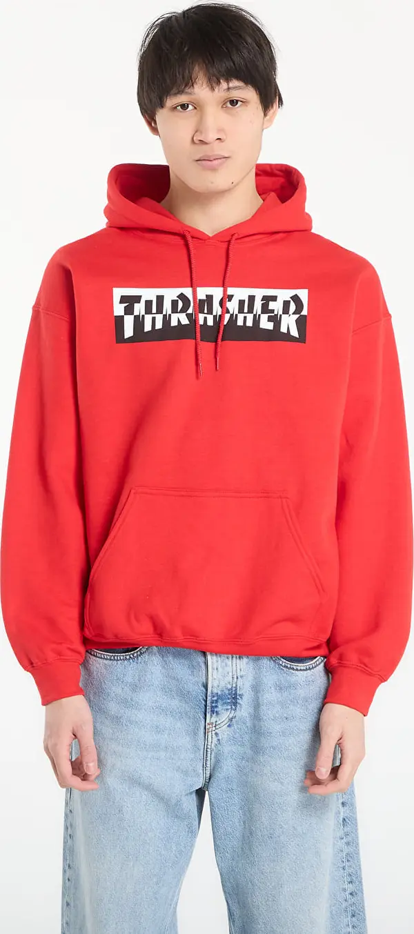 Thrasher Mikina Thrasher Mixtape Hoodie Red M