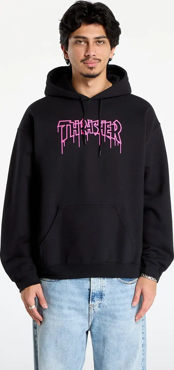 Thrasher Mikina Thrasher One-liner Hoodie Black S