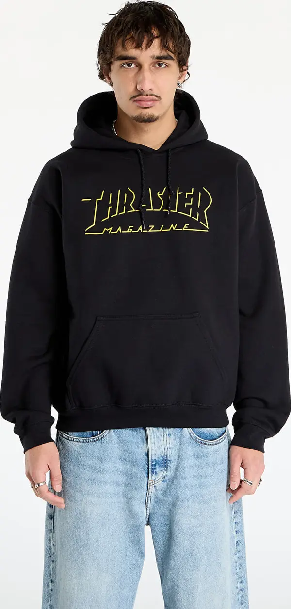 Thrasher Mikina Thrasher Shadow Mag Logo Hoodie Black M